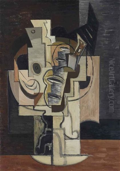 La Nuit Oil Painting by Louis Marcoussis