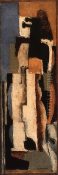 Le Violoncelle Oil Painting by Louis Marcoussis