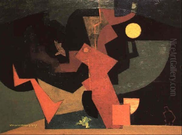 La Nuit Oil Painting by Louis Marcoussis