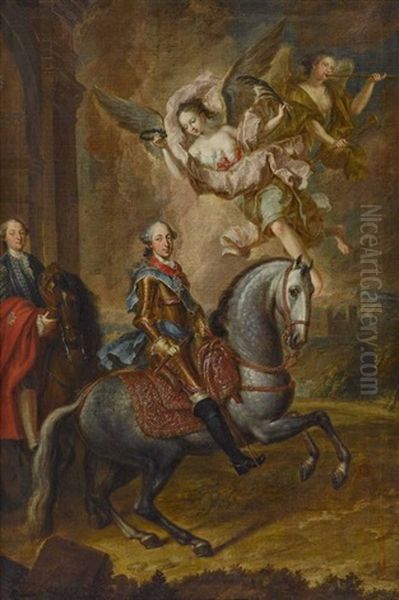 Kurfurst Maximilian Iii. Joseph Von Bayern Oil Painting by George de Marees