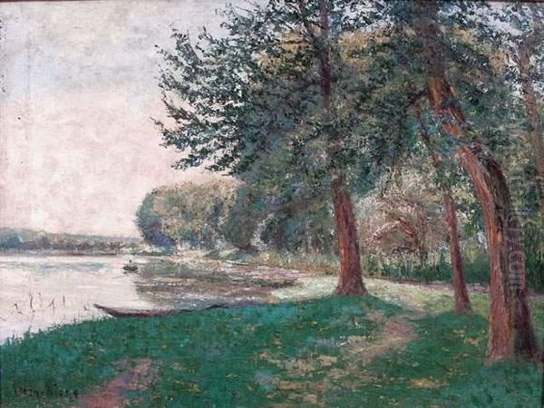 Seine A Veneur Oil Painting by Hendricus Bern-Klene