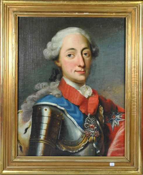 Portrait De Maximilien, Prince Electeur De Baviere Oil Painting by George de Marees