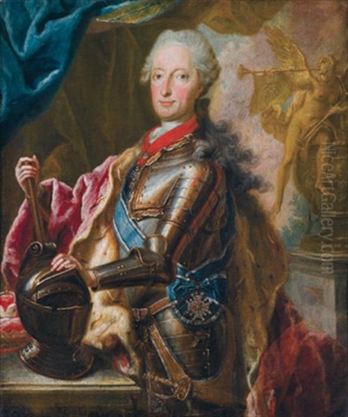 Kurfurst Max Iii. Joseph Von Bayern, Der Vielgeliebte Oil Painting by George de Marees