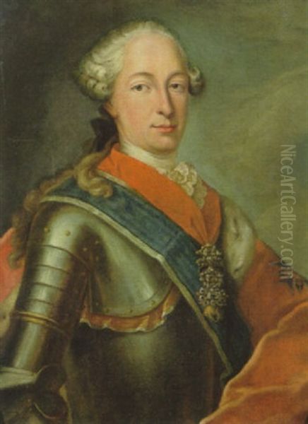 Portrait Des Kurfursten Max Josef Iii. Von Bayern Oil Painting by George de Marees