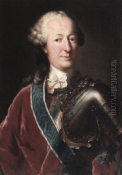 Portrait Of Maximilian Emanuel Joseph Von Torring Oil Painting by George de Marees