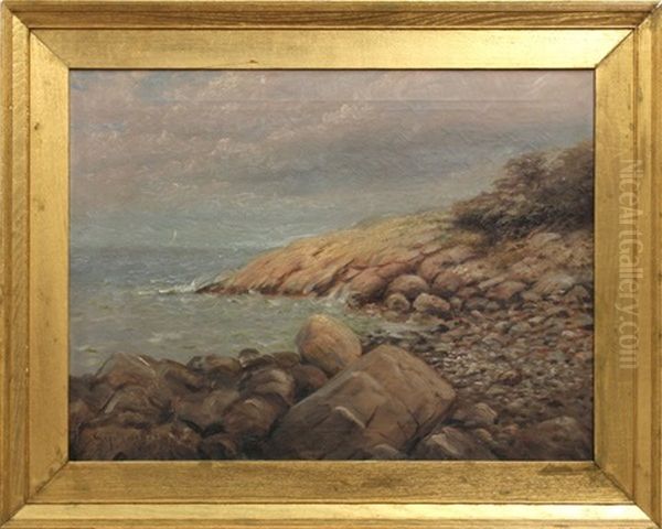 Breaker Oil Painting by Gilbert Tucker Margeson