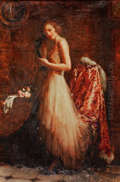 Jack Calling Oil Painting by William Henry Margetson