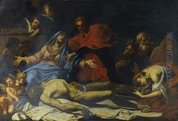 The Lamentation Oil Painting by Francesco Di Maria