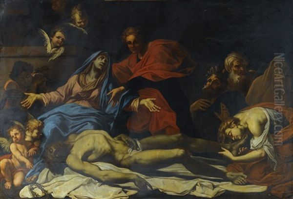 The Lamentation Oil Painting by Francesco Di Maria