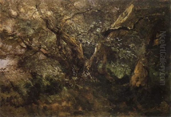 L'ulivo Oil Painting by Pompeo Mariani