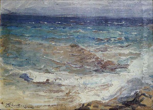 Onde Oil Painting by Pompeo Mariani