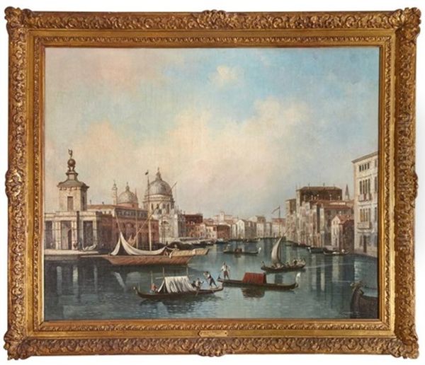 Venise, Vue Du Grand Canal Oil Painting by Michele Marieschi