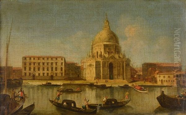 Santa Maria Della Salute Oil Painting by Michele Marieschi