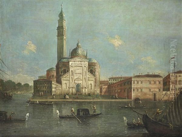 The Church Of San Giorgio Maggiore, Venice Oil Painting by Michele Marieschi