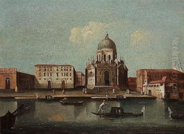 Santa Maria Della Salute, Venice Oil Painting by Michele Marieschi