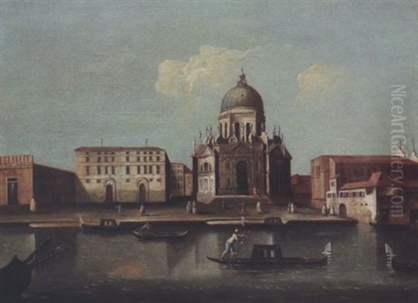 Santa Maria Della Salute, Venice Oil Painting by Michele Marieschi