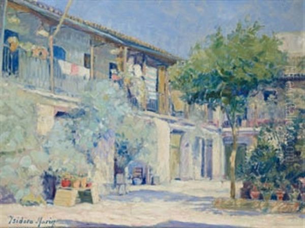 Casa De Campo Oil Painting by Isidoro (Garces) Marin Gares