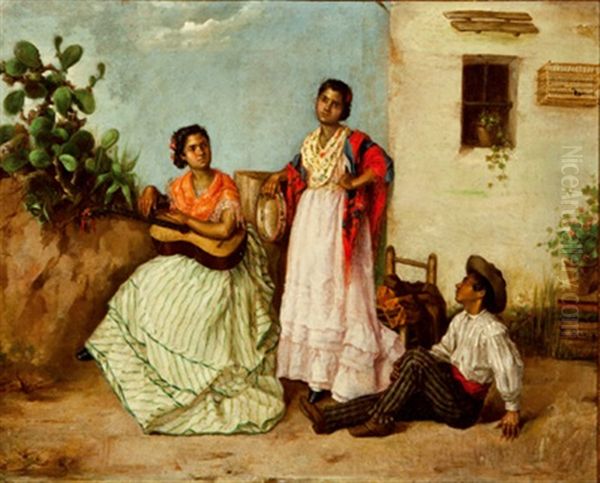 Escena Andaluza by Enrique Marin Higuero