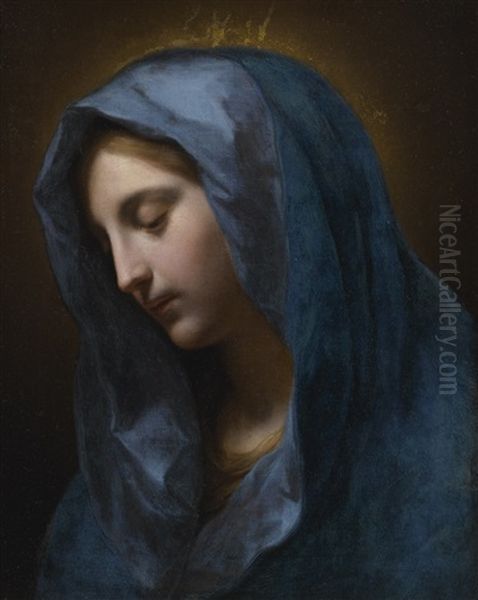 The Madonna Annunciate Oil Painting by Onorio Marinari