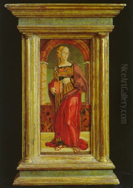 Die Heilige Maria Magdalena Oil Painting by Bernardino di Mariotto