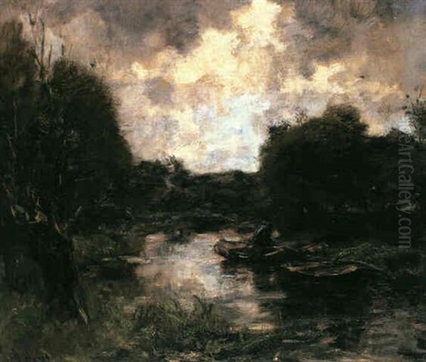 After The Storm Oil Painting by Jacob Henricus Maris