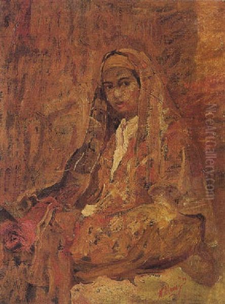 Agyptisches Madchen Oil Painting by Willem Maris