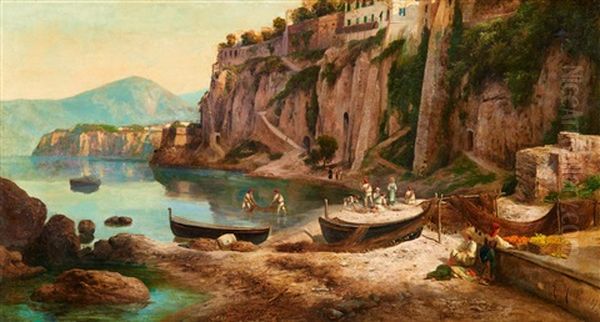 An Der Italienischen Kunste Oil Painting by Andras Marko