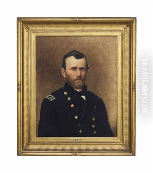 General Ulysses S. Grant Oil Painting by Nicola Marschall