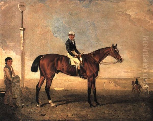 'mameluke' With Wheatley Up Oil Painting by Benjamin Marshall