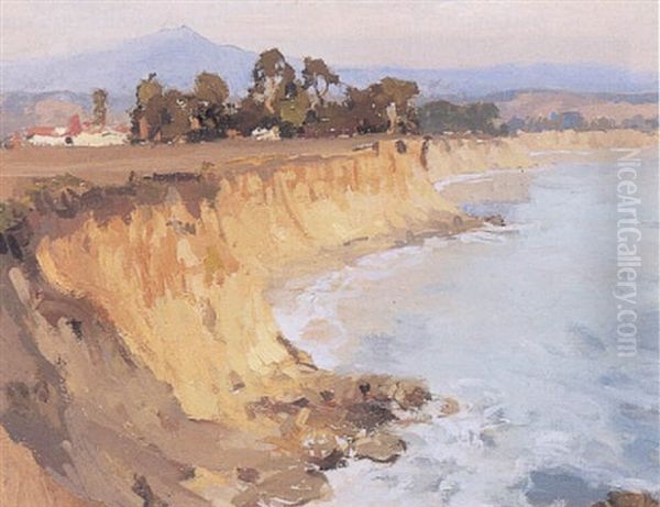 Along Shore Oil Painting by Frank Howard Marshall