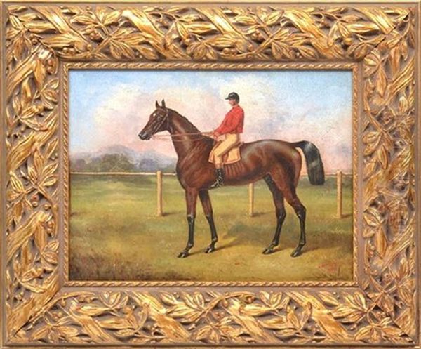 Ely, Winner Of The Ascot Golden Cup Oil Painting by Herbert Menzies Marshall