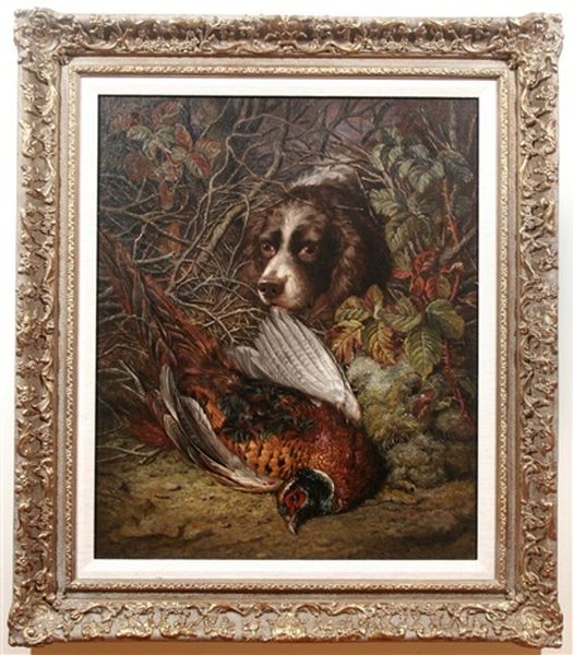 Found In The Brush Oil Painting by John Fitz Marshall