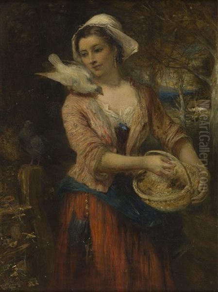 Evangeline Oil Painting by Thomas Falcon Marshall