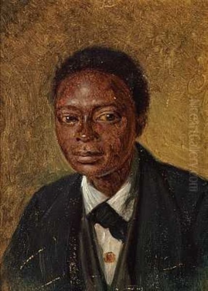 En Neger Oil Painting by Wilhelm Nicolai Marstrand