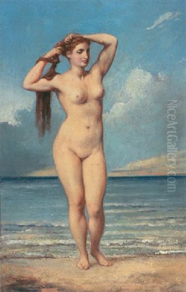 Venus Oil Painting by Wilhelm Nicolai Marstrand