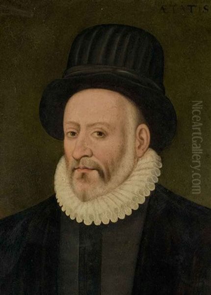 Portrait De Michel De Montaigne by Etienne Martellange