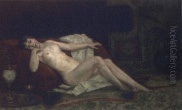 Desnudo Oil Painting by Ramon Marti Alsina