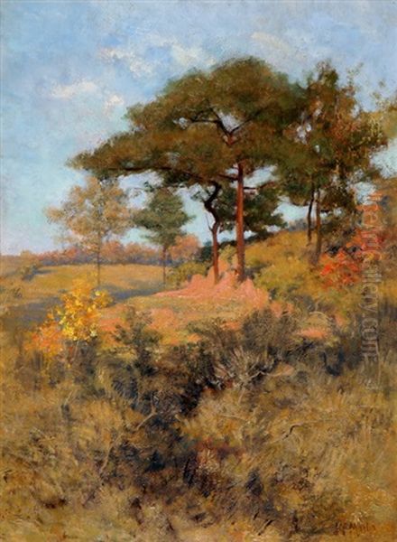 Provenzalische Landschaft Oil Painting by Alfred Louis Martin