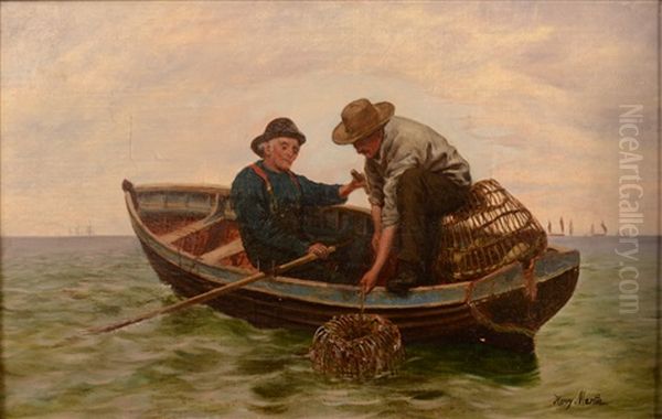 Lifting Pots Oil Painting by Henry Martin