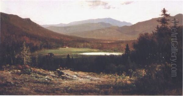 Overlooking The Valley Oil Painting by Homer Dodge Martin