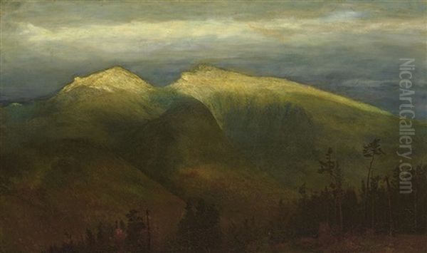 The White Mountains (from Randolph Hill) Oil Painting by Homer Dodge Martin