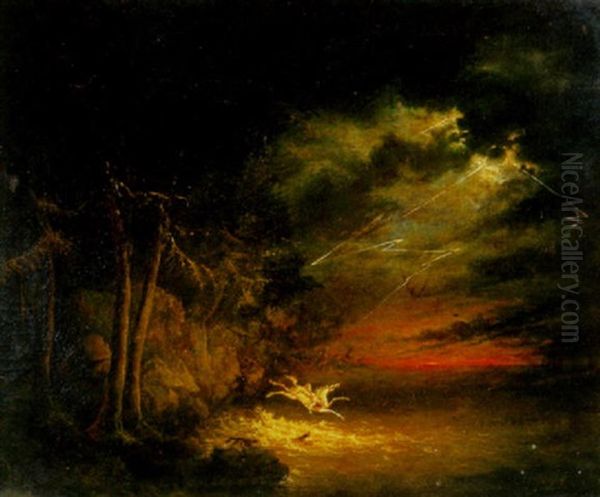 Mazeppa Oil Painting by John Martin