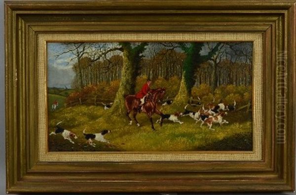 Tom Hill, Tanworth', 'sqire Wood, Tanworth', 'mockley Wood, Tanworth' Oil Painting by Sylvester Martin