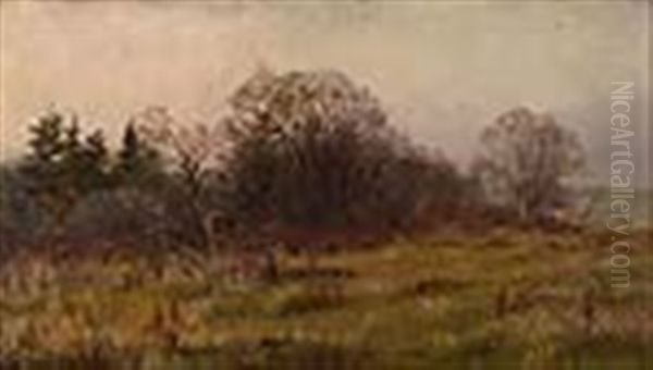 Edge Of The Woods Oil Painting by Thomas Mower Martin