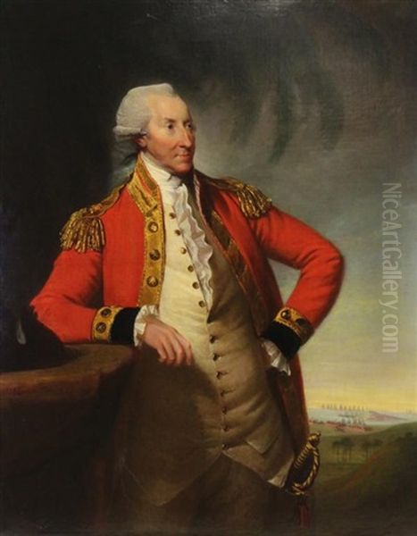 Portrait Of General Gabriel Christie Oil Painting by David Martin