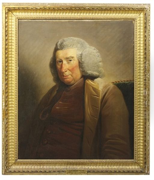 Portrait Of Alexander Keith Of Dunnottar And Ravelstoun (1705-1792 Oil Painting by David Martin