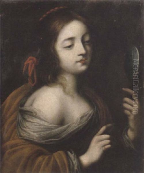 An Allegory Of Vanity Oil Painting by Giovanni Martinelli