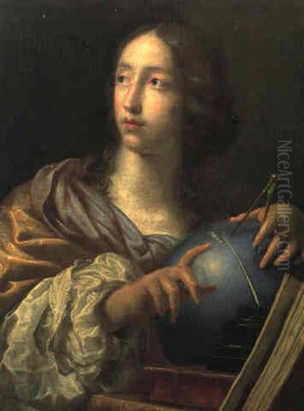 Allegory Of Astronomia Oil Painting by Giovanni Martinelli