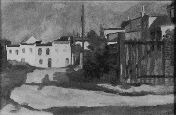 Manayunk Oil Painting by Giovanni De Martino