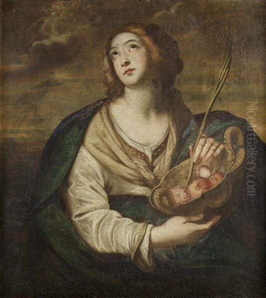 Saint Dorothy by Giuseppe Marullo